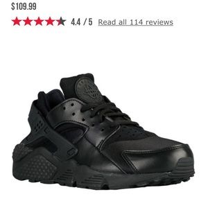 Black Nike Huaraches